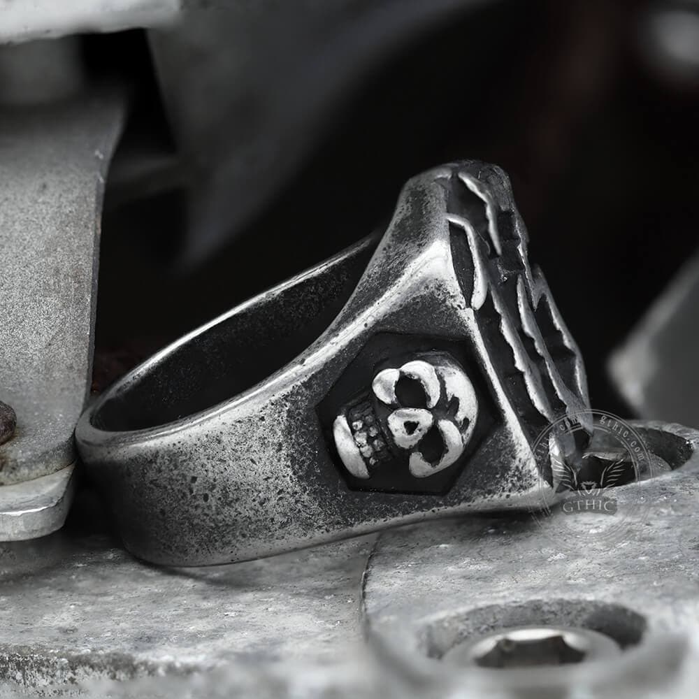 13 Stainless Steel Skull Ring