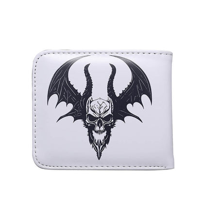 Bat Skull Bifold Wallet