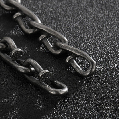 Bent Nail Stainless Steel Necklace
