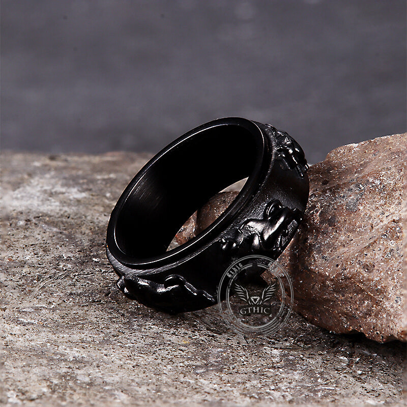 Bull Stainless Steel Spinner Ring