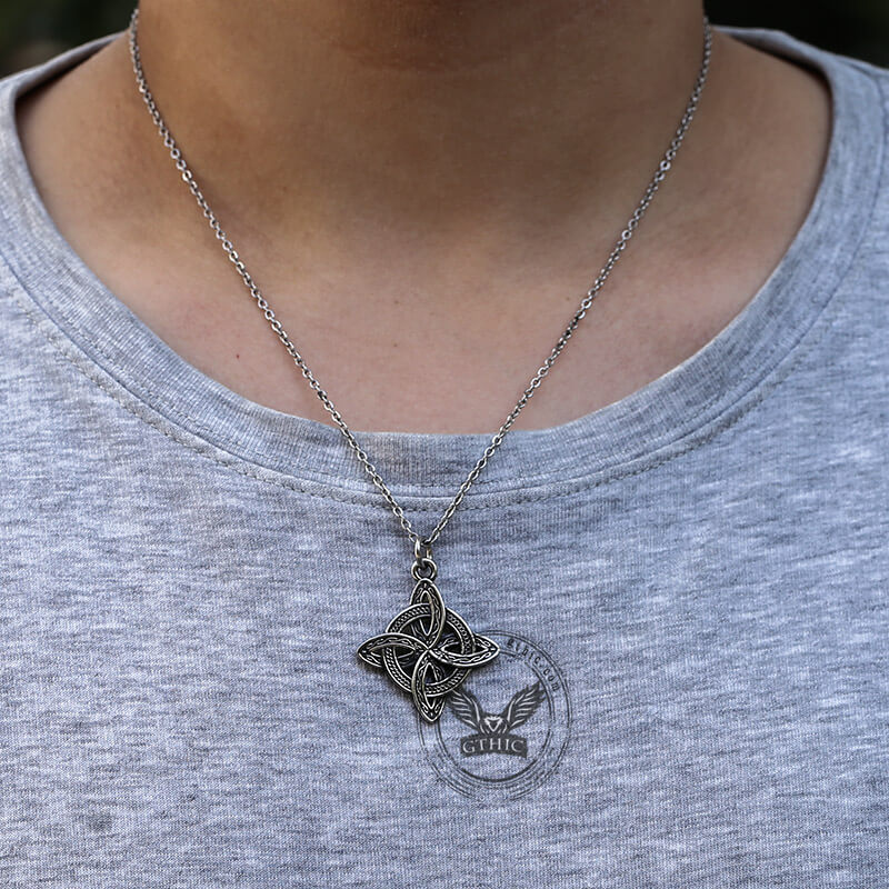 Celtic Knot Stainless Steel Pendant