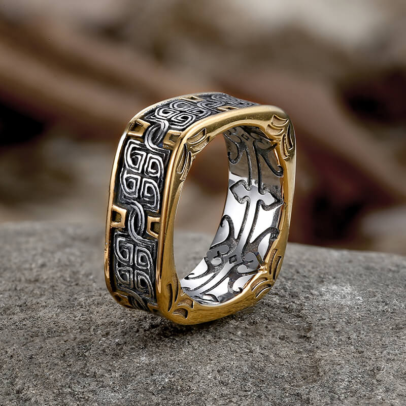 Celtic Knot Stainless Steel Ring
