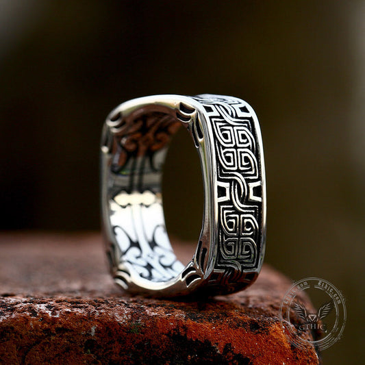Celtic Knot Stainless Steel Ring