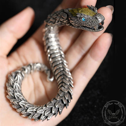 Dragon Ouroboros Copper Alloy Bracelet