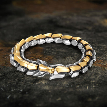 Dragon Scale Stainless Steel Bracelet