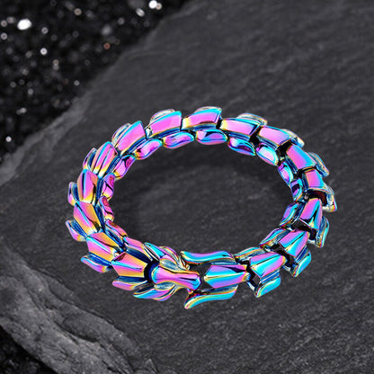 Dragon Scale Stainless Steel Bracelet