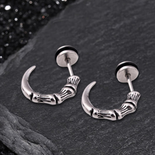 Eagle Claw Stainless Steel Earrings