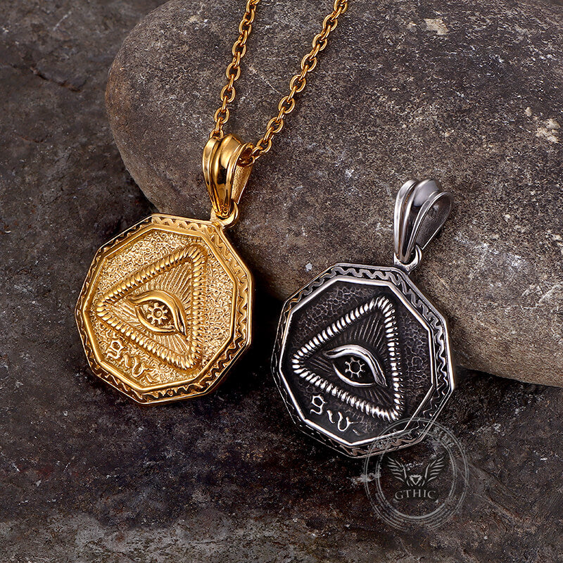 Eye of Providence Stainless Steel Pendant