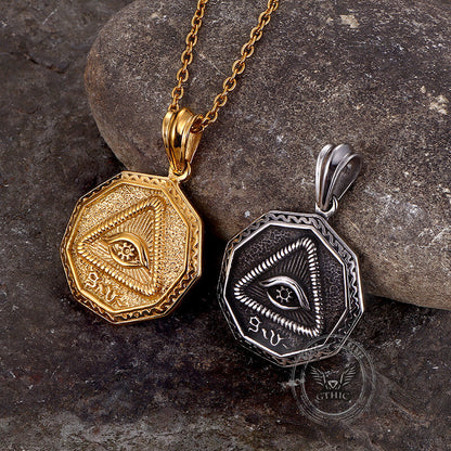 Eye of Providence Stainless Steel Pendant