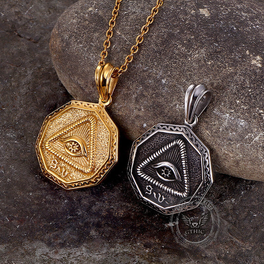 Eye of Providence Stainless Steel Pendant