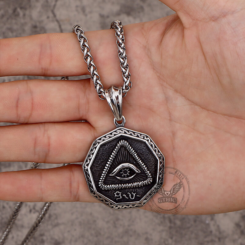 Eye of Providence Stainless Steel Pendant
