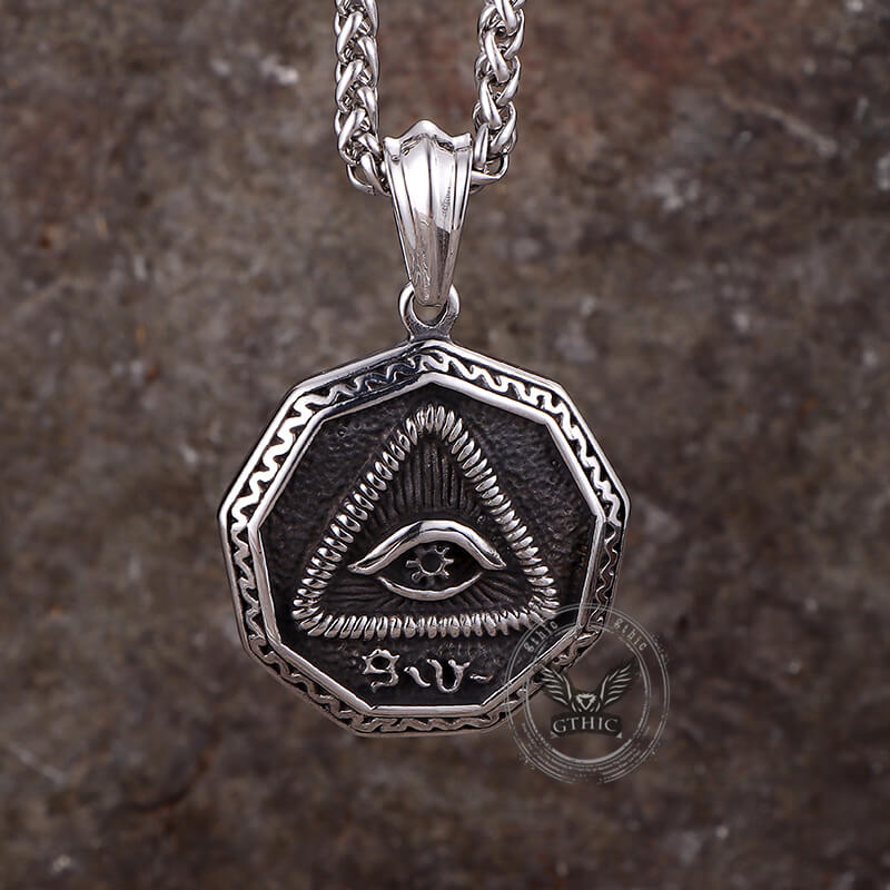 Eye of Providence Stainless Steel Pendant
