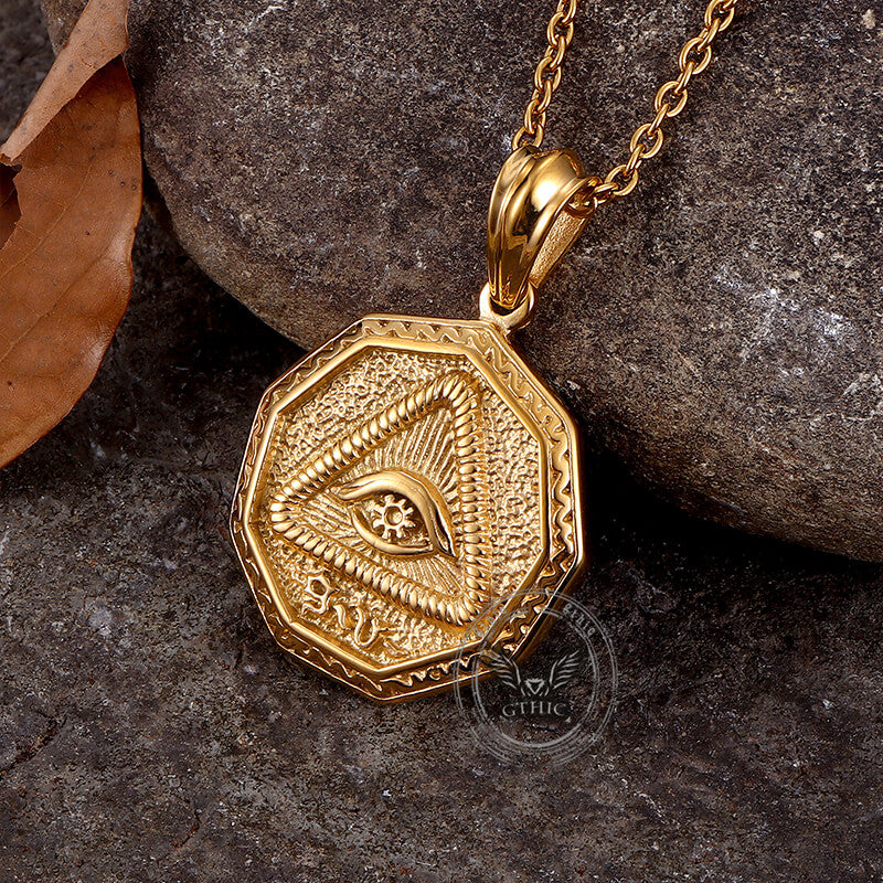 Eye of Providence Stainless Steel Pendant