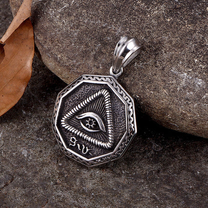 Eye of Providence Stainless Steel Pendant