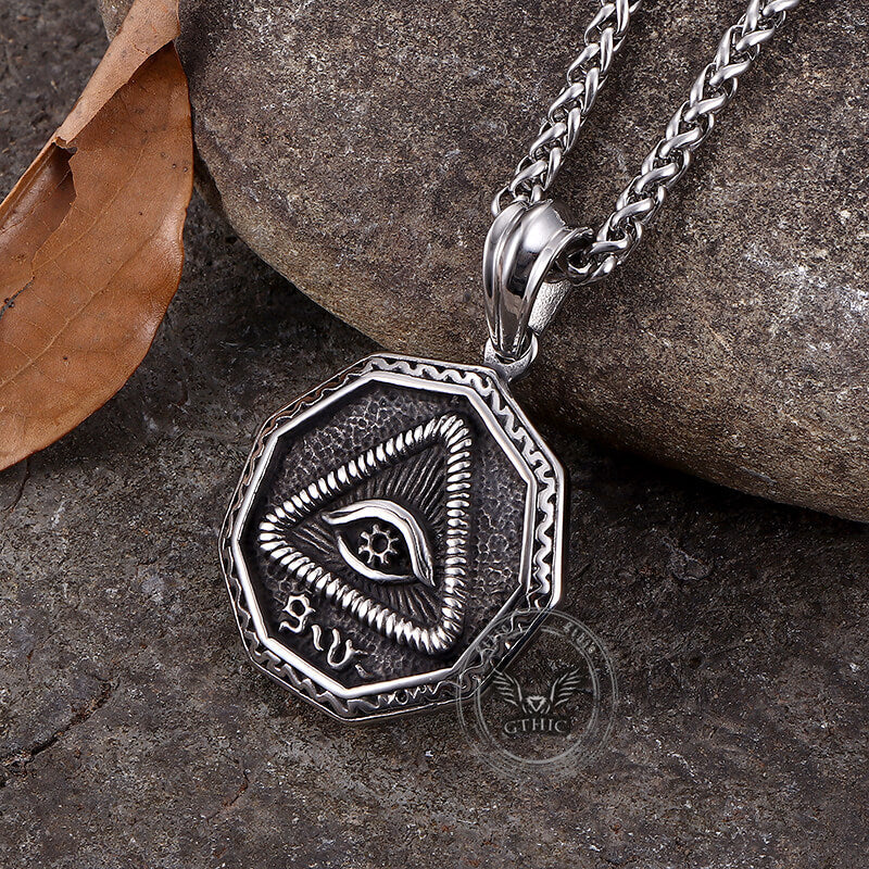 Eye of Providence Stainless Steel Pendant