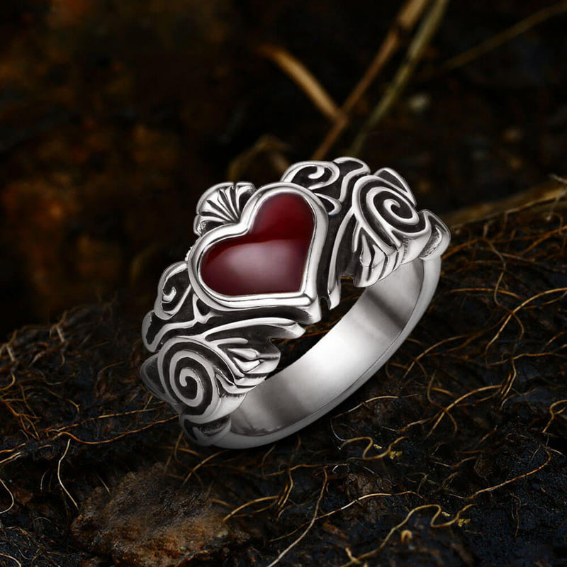 Heart Stainless Steel Ring