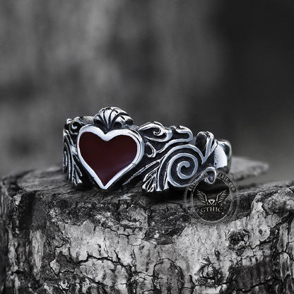 Heart Stainless Steel Ring