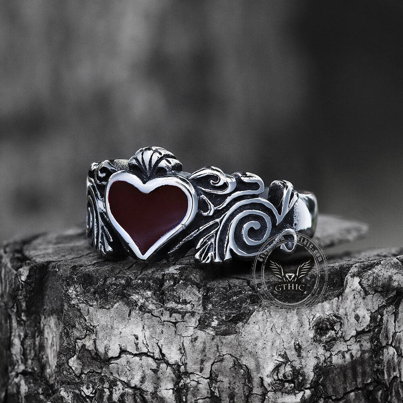 Heart Stainless Steel Ring