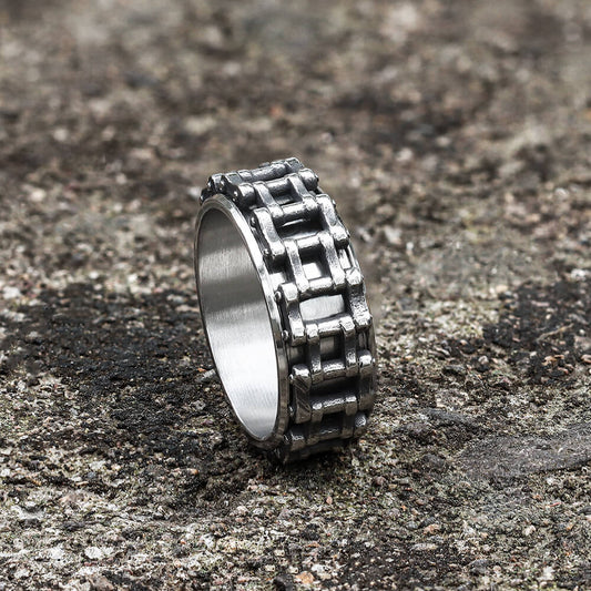 Motorcycle Chain Stainless Steel Spinner Ring