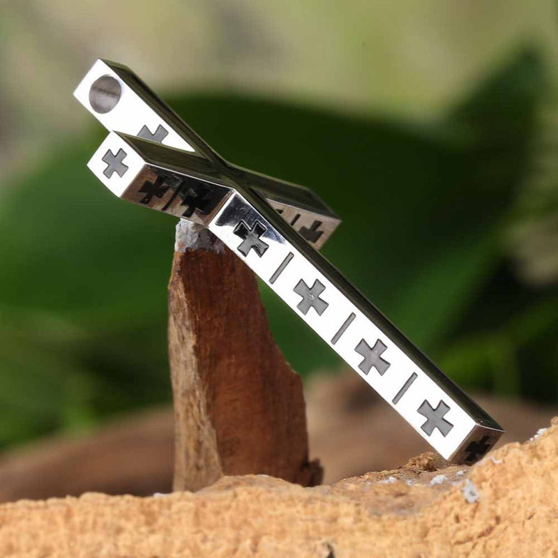 Multiple Cross Stainless Steel Pendant