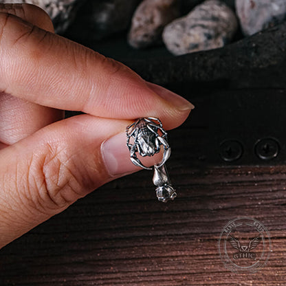 Scorpion Sterling Silver Animal Open Ring
