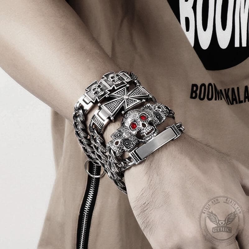 Skull Stainless Steel Bracelet
