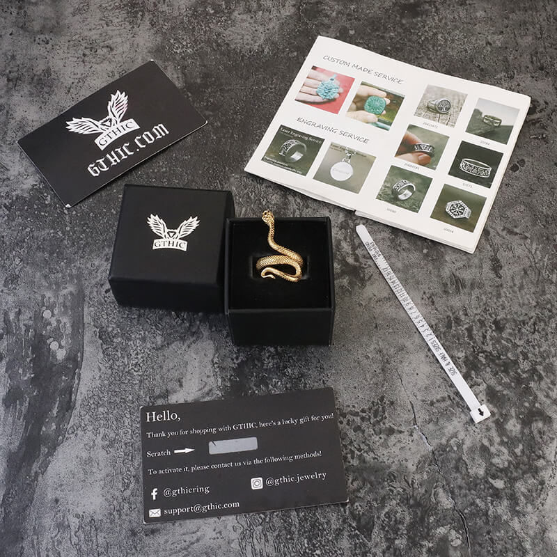 Snake Stainless Steel Ring