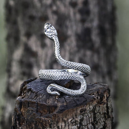 Snake Stainless Steel Ring