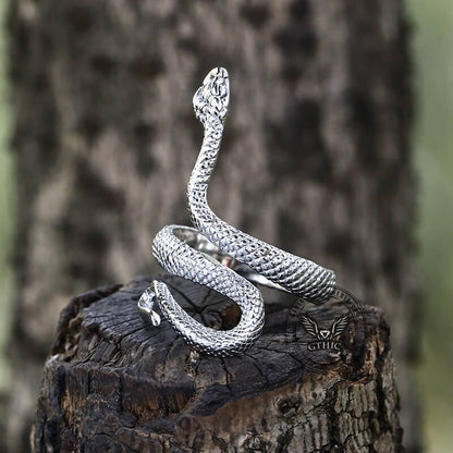 Snake Stainless Steel Ring