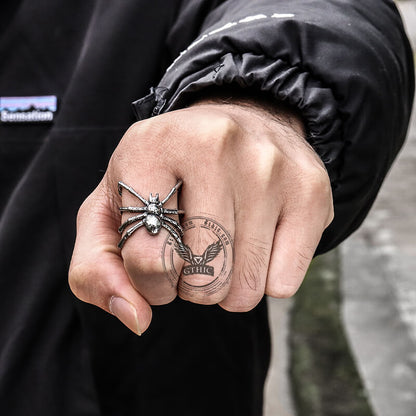 Spider Stainless Steel Ring