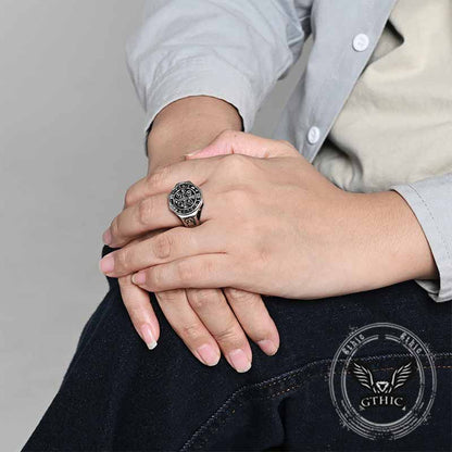 St. Benedict's Medal Stainless Steel Ring