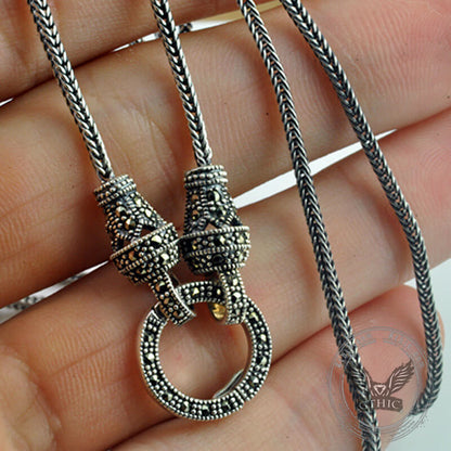 Sterling Silver Foxtail Chain