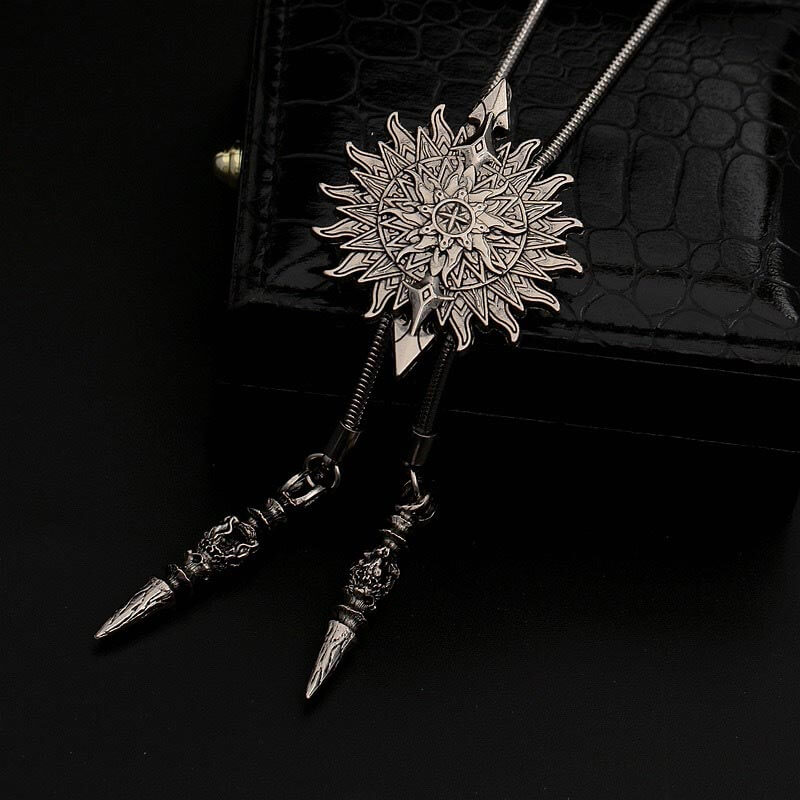 Sun and Arrow Western Cowboy Alloy Bolo Tie