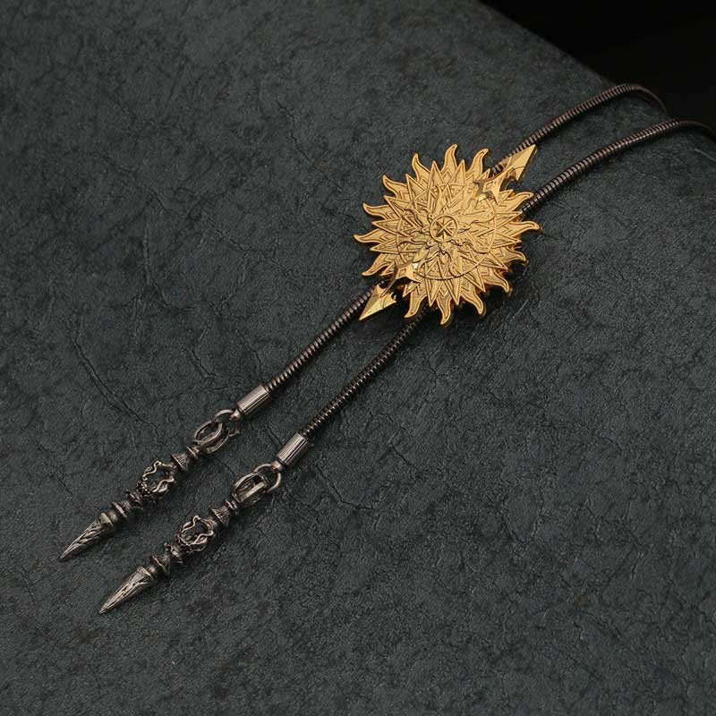 Sun and Arrow Western Cowboy Alloy Bolo Tie