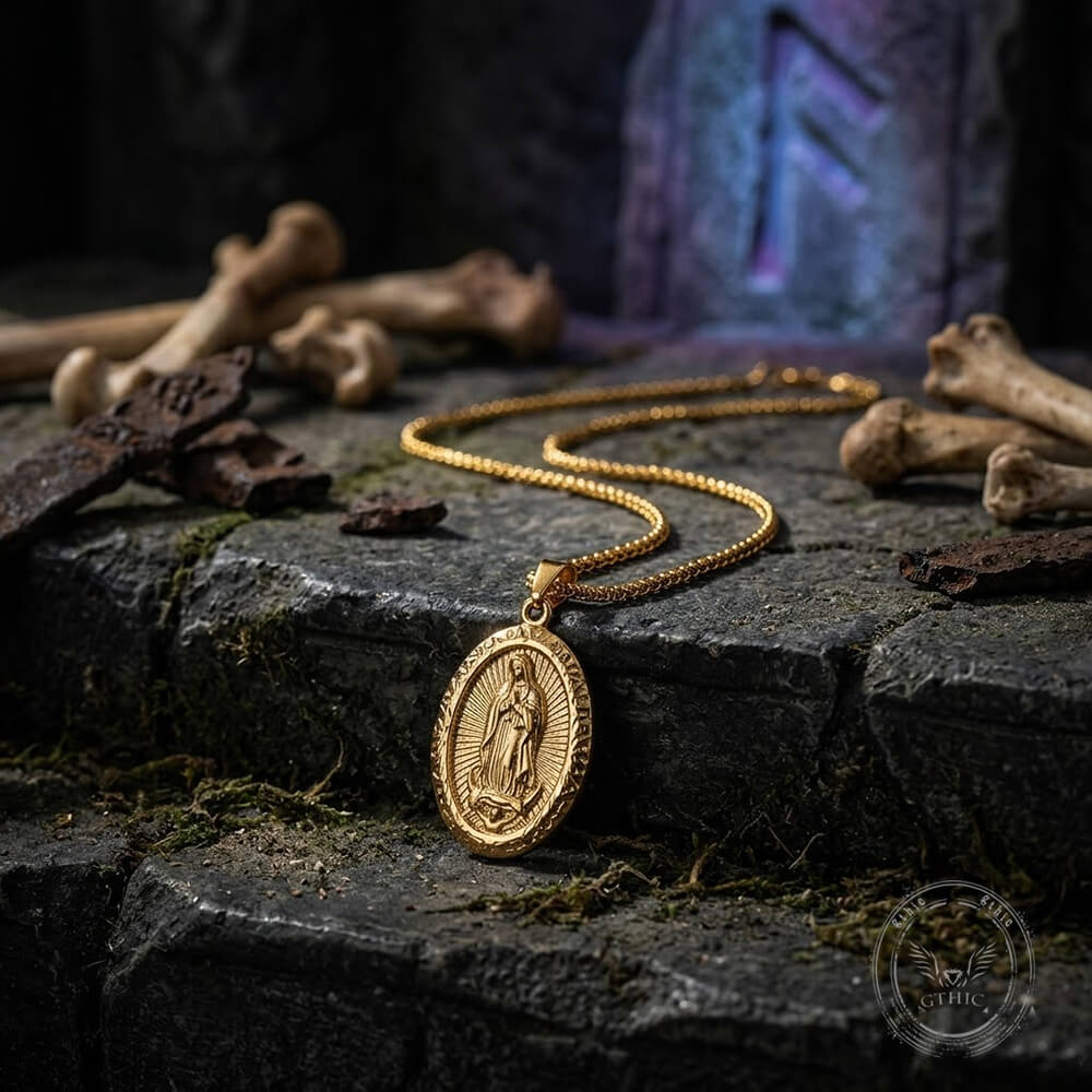 Virgin Mary Stainless Steel Pendant
