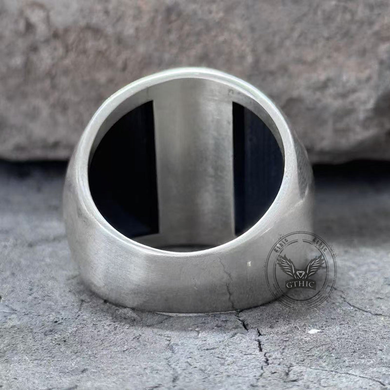Wendigo Skeleton Sterling Silver Ring