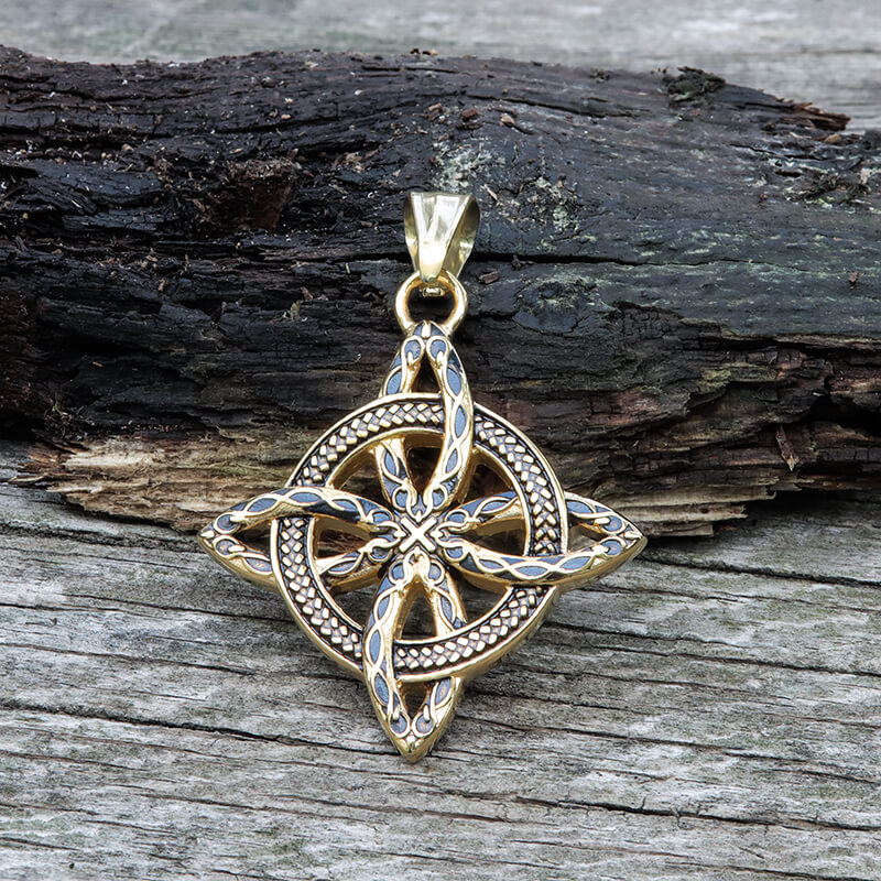 Witch’s Knot Stainless Steel Pendant