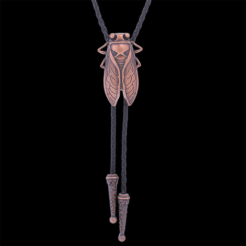 Wolf Head Alloy Animal Bolo Tie