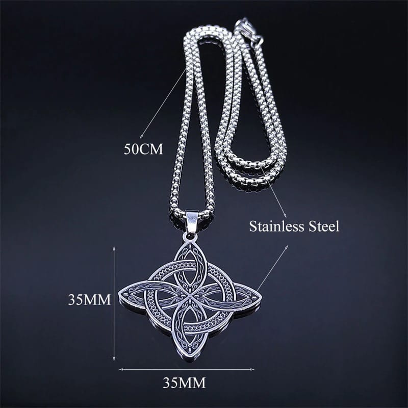 Witches Knot Protective Necklace