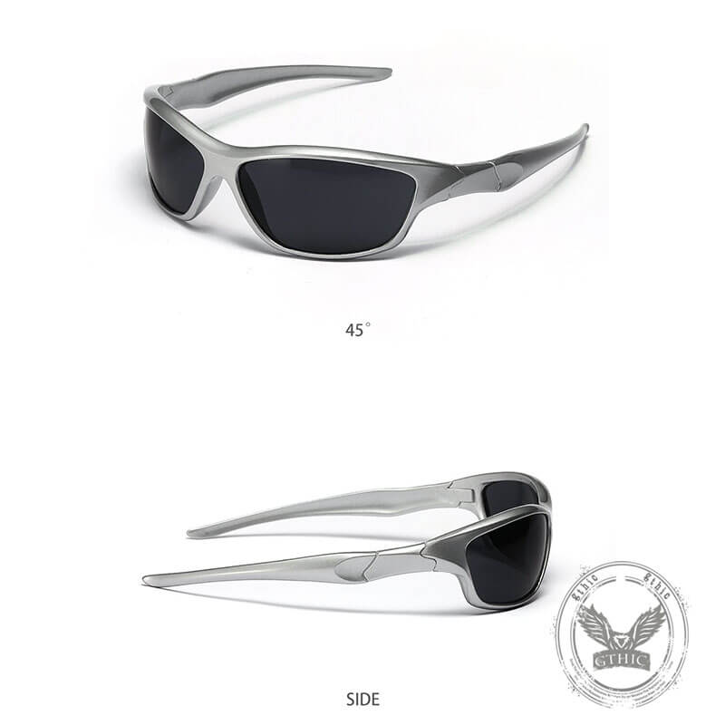 Y2k Cyber Future Uv-proof Pc Functional Sunglasses