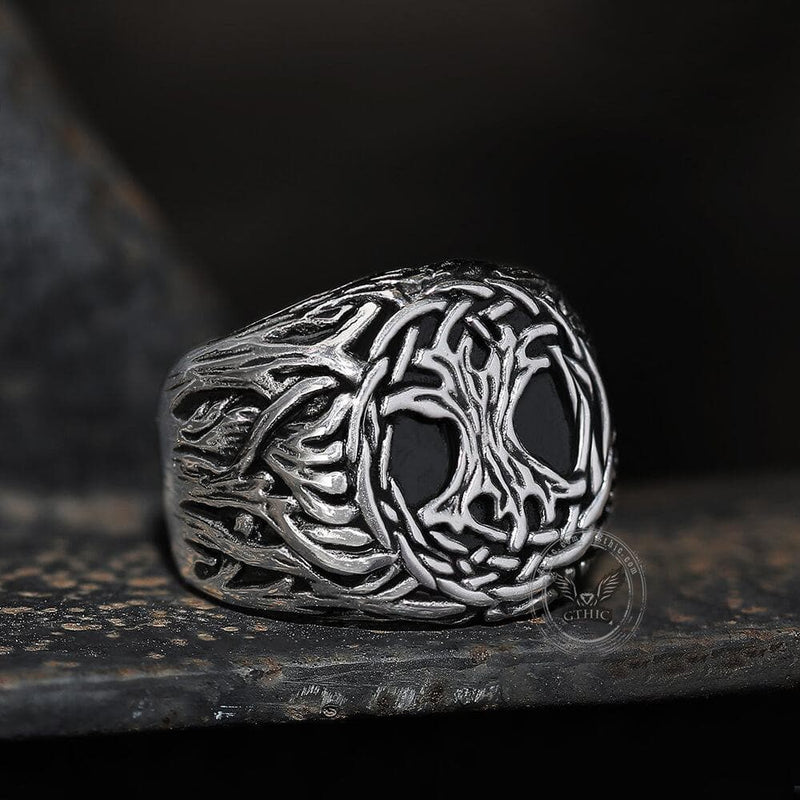 Yggdrasil 316l Stainless Steel Viking Ring